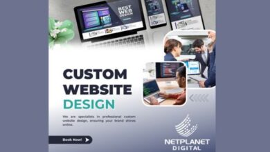 Custom Business Design - Custom Website For Business