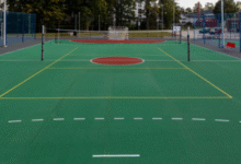 volleyball court flooring