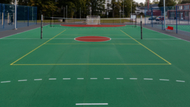 volleyball court flooring