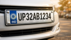 book hsrp number plate